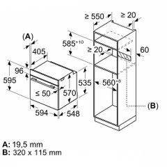 Lò Nướng Bosch HBG536EB3 Series 6