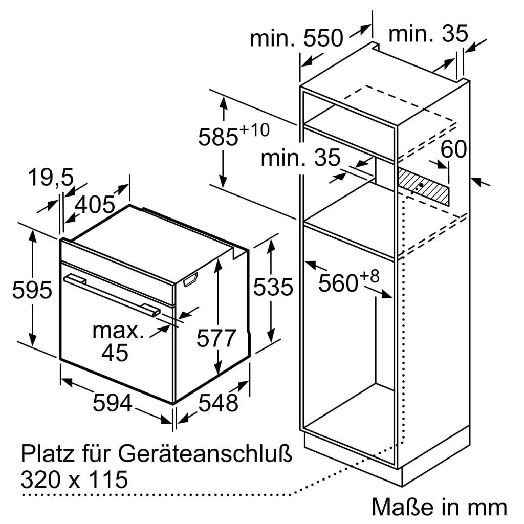 Thông số kỹ thuật Lò Nướng Bosch HBG7741B1 - Hiện đại, đa năng, tiết kiệm điện