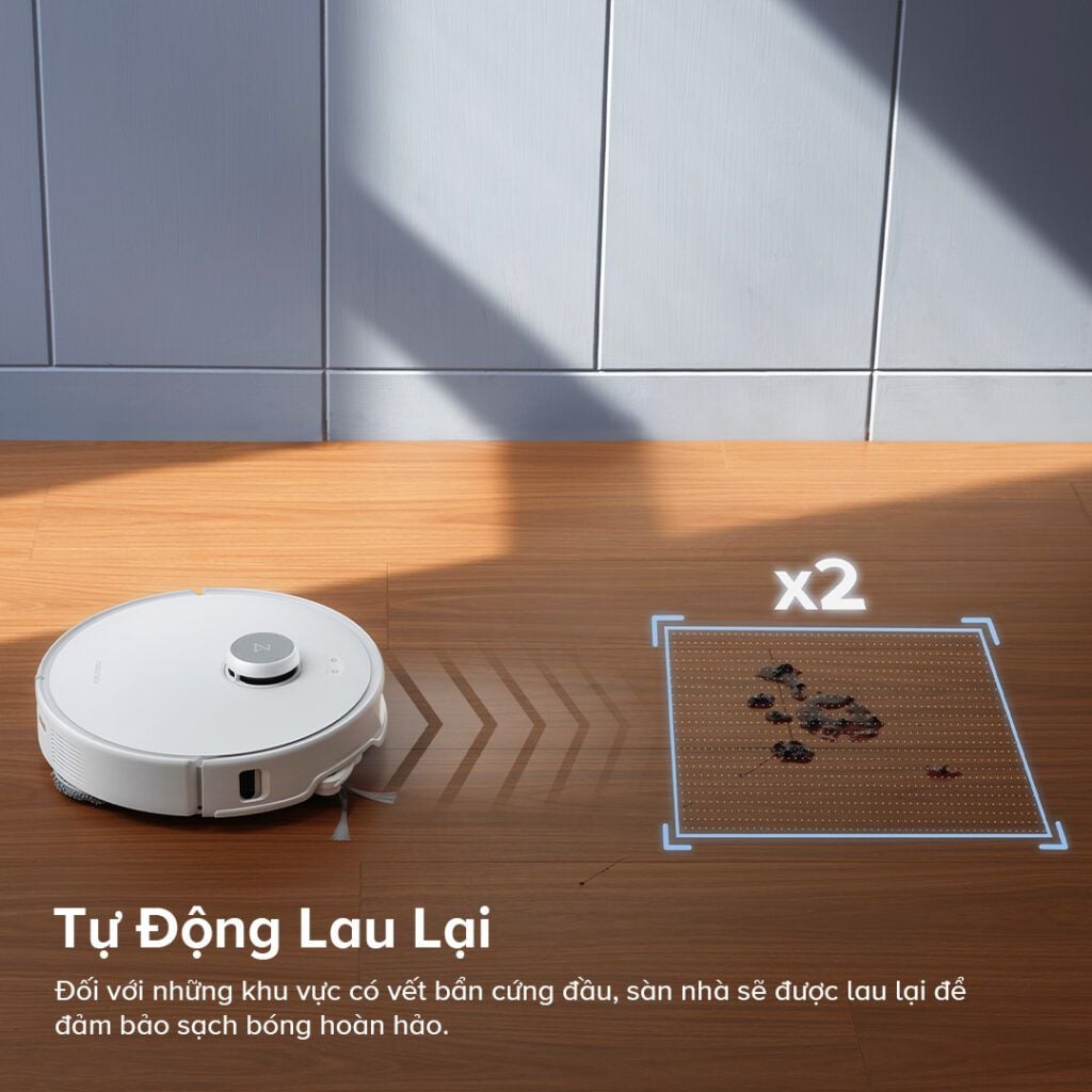 Robot hút bụi lau nhà Roborock Q Revo Curv – Bản Quốc Tế