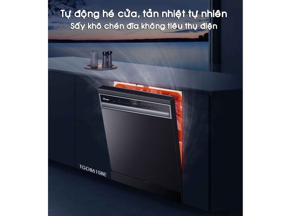 Máy rửa bát Texgio TGD8615BE