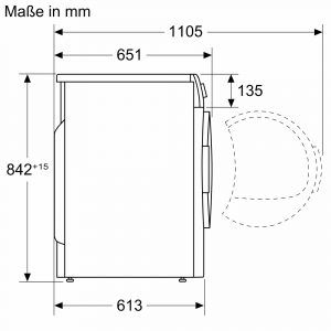 Máy giặt WQB245B40 là mẫu máy giặt cửa trước cao cấp.