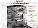 Bosch SMV8YCX02E Serie 8 mẫu máy rửa bát cao cấp của Bosch