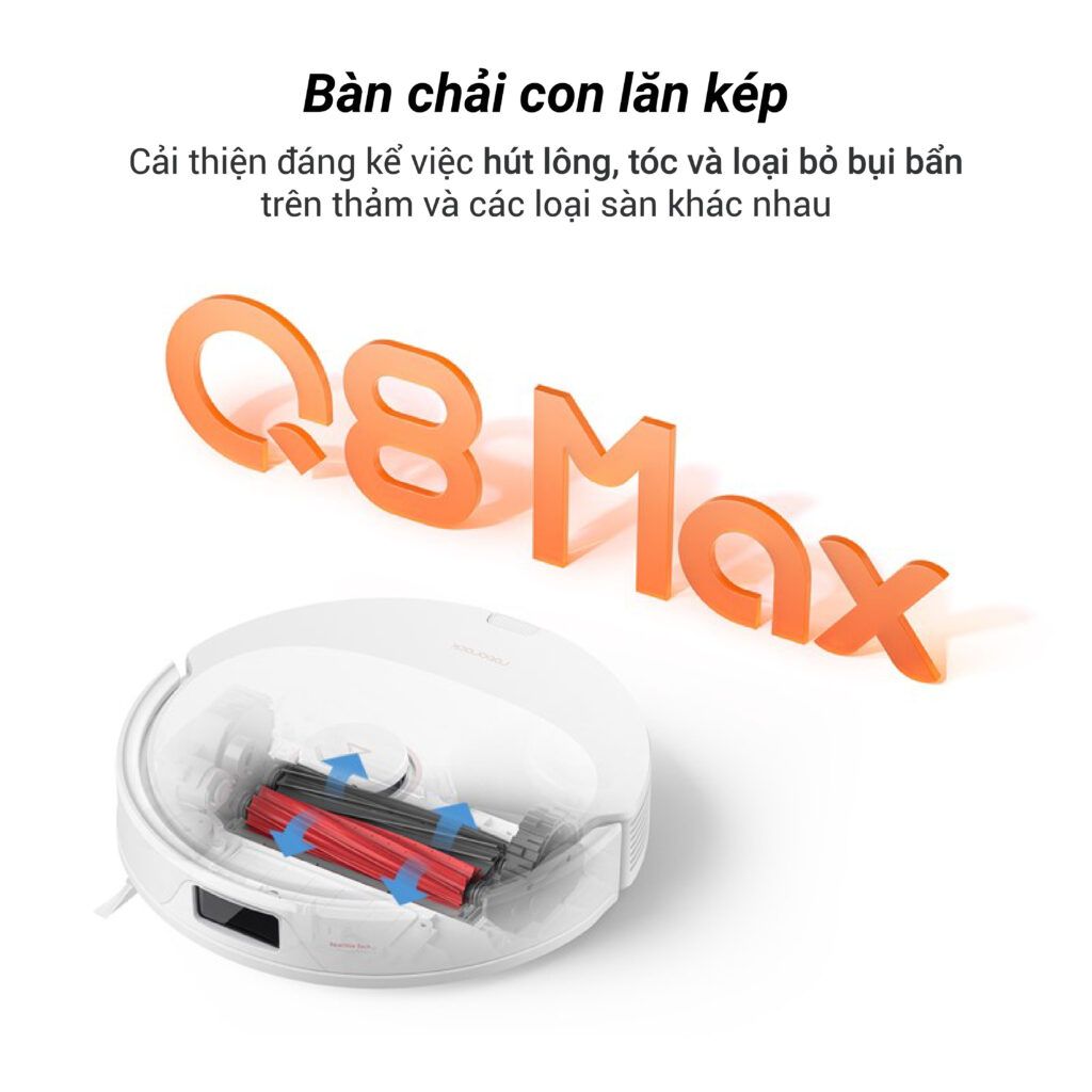 Robot hút bụi Roborock S8 MaxV Ultra
