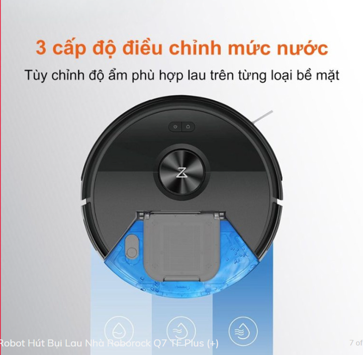 Robot Hút Bụi Lau Nhà Roborock Q7 TF Plus (+)