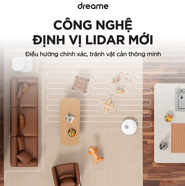 Robot hút bụi Dreame L10 Ultra