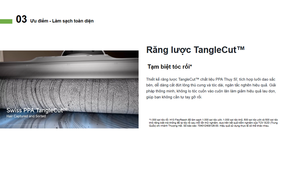 Máy hút bụi cầm tay H13 FlexReach - Dreame