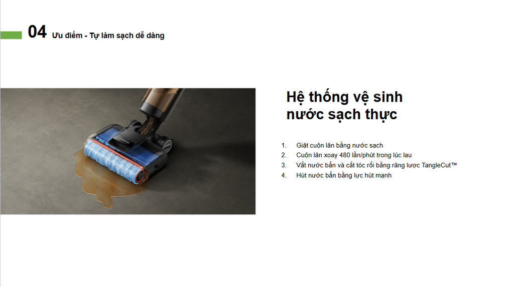 Máy hút bụi cầm tay H13 FlexReach - Dreame