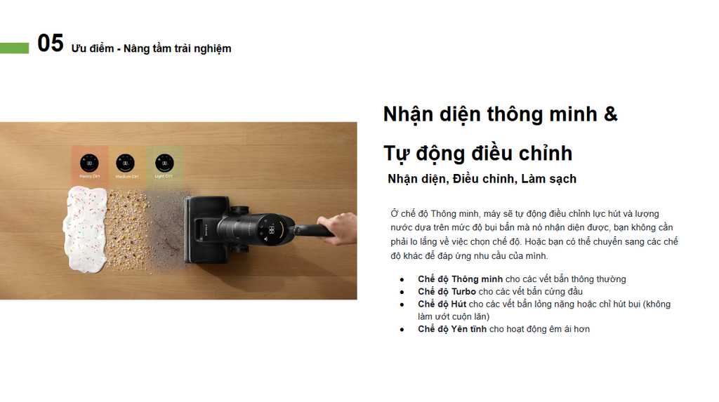 Máy hút bụi cầm tay H13 FlexReach - Dreame