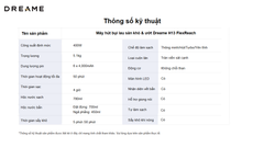 Máy hút bụi cầm tay H13 FlexReach - Dreame