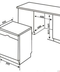 Máy Rửa Bát Độc Lập Bosch SMS6ZCI16E: Sức Mạnh Vượt Trội, Tiết Kiệm Tối Đa