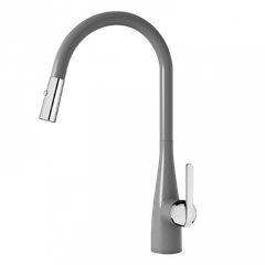 Vòi rửa bát dây rút Curva Grey