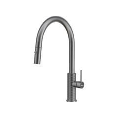 Vòi rửa bát dây rút Venice Gun Metal