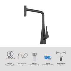 Vòi rửa bát Kluger KLF0016B