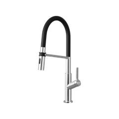 Vòi rửa bát thân mềm Tema Chrome