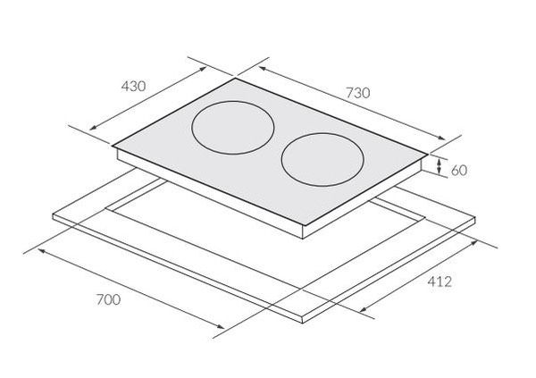 Bếp Điện Từ 2 Lò Eurosun EU-TE509Max
