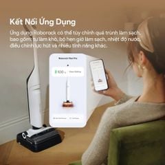 Roborock Flexi Pro – Máy hút bụi lau nhà khô & ướt thông minh