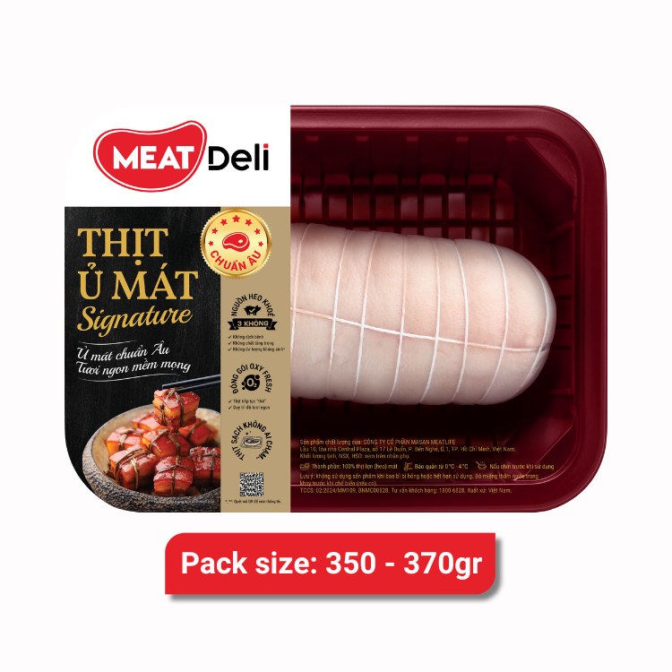  Bắp giò heo cuộn MEATDeli signature 370gr 