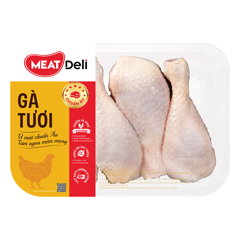  Đùi tỏi gà MEATDeli 500gr 