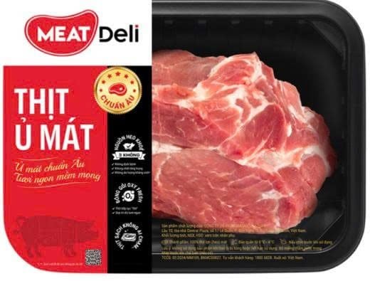  Thịt Nạc vai heo MEATDELI 450gr 