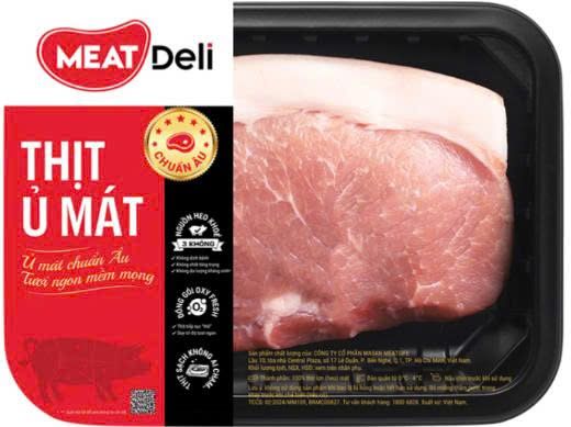  Thịt đùi heo MEATDELI 450gr 