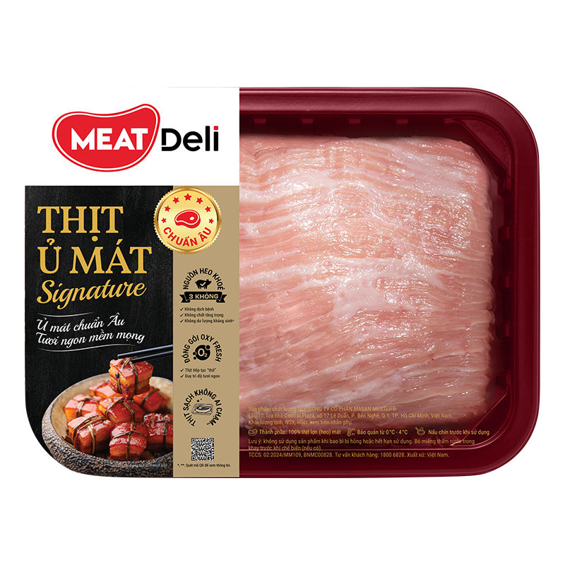  Thịt nạc nọng phú quý MEATDeli signature 470gr 