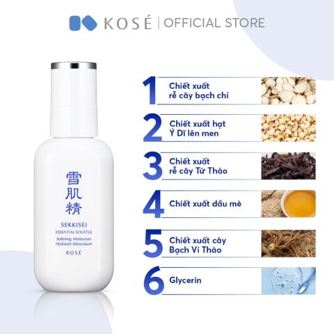 Sữa Dưỡng Cô Đặc KOSE SEKKISEI ESSENTIAL SOUFFLE (120ml)