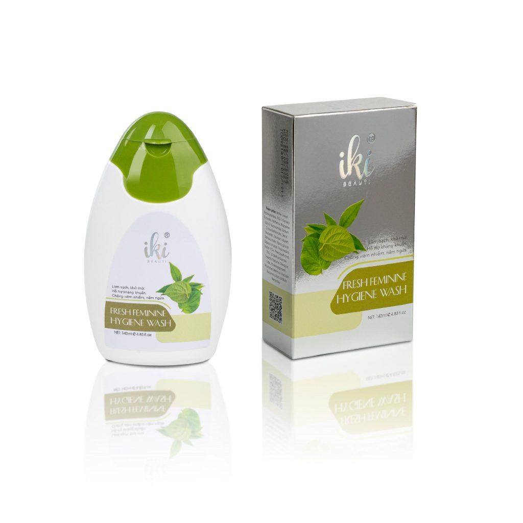Gel Dung Dịch Vệ Sinh Nữ IKI 140ml - Làm Sạch, Khử Mùi, Kháng Khuẩn