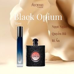 Nước Hoa Nữ Black Opium Nước Hoa Chiết Phong Cách Sang Trọng Quyến Rũ 10ml Dạng Xịt