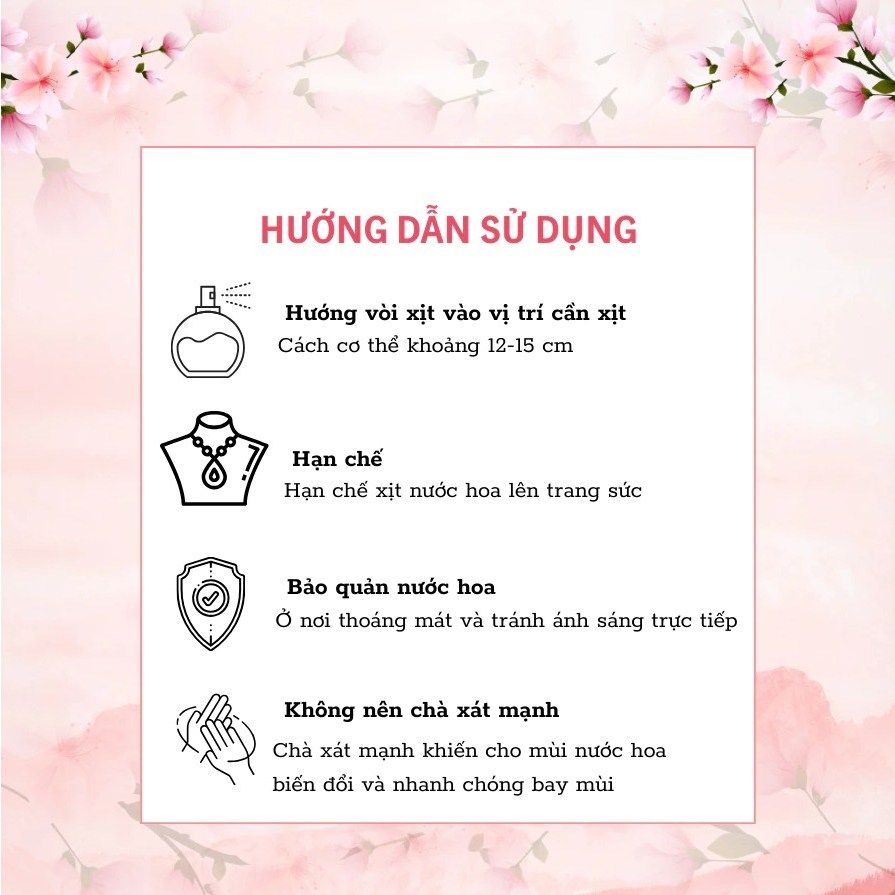 Nước hoa nữ chiết 10ml Narciso Ambree EDP hương hoa phấn nhẹ nhàng, sang trọng