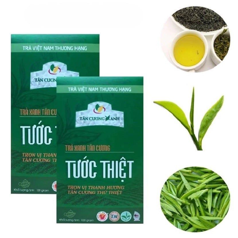 Trà Tân Cương Tước Thiệt 100g Trà Sạch Tân Cương Xanh