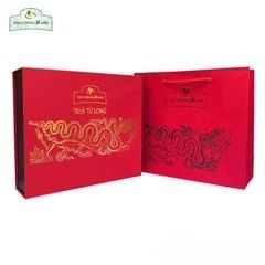 Trà Đinh Thái Nguyên Hộp Tứ Long 400g