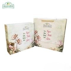 Trà Ướp Bông Sen Ngọc Tỉnh Liên - Hộp 8 Bông