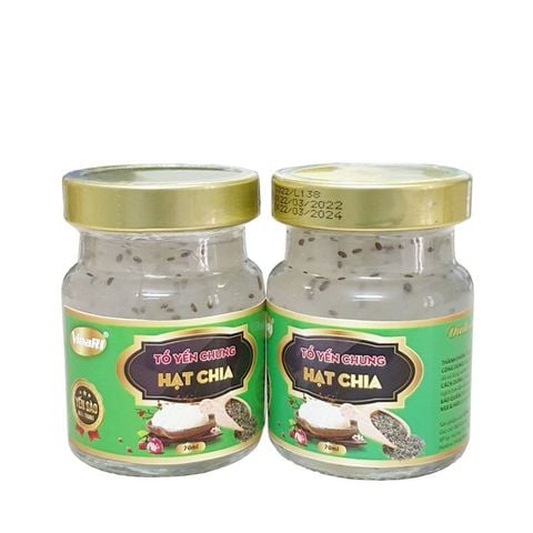 Hũ Yến Sào VinaRich Khánh Hòa Chưng Sẵn Hạt Chia