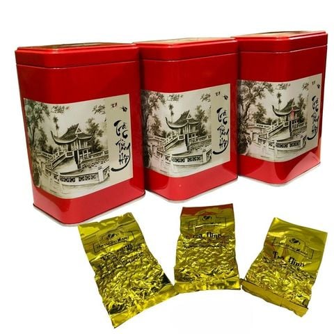 Hộp Trà Đinh Tiến Vua Đặt Biệt 100g - Trà Ấm