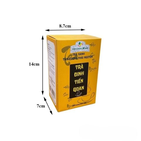 Trà Đinh Tân Cương Tiến Quan 100gram Trà Sạch Tân Cương Xanh