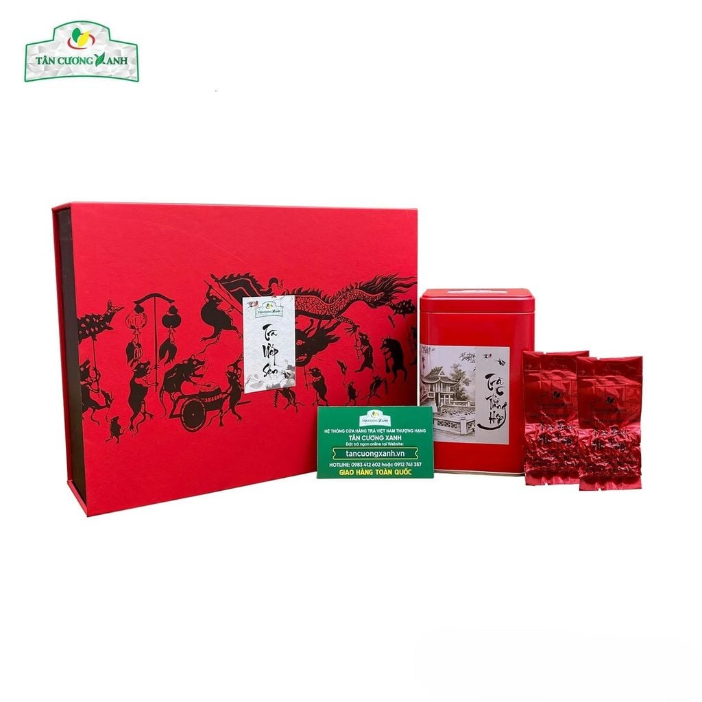 Trà Đinh Ướp Sen Ngọc Tỉnh Liên 200g - Hộp Đại Việt