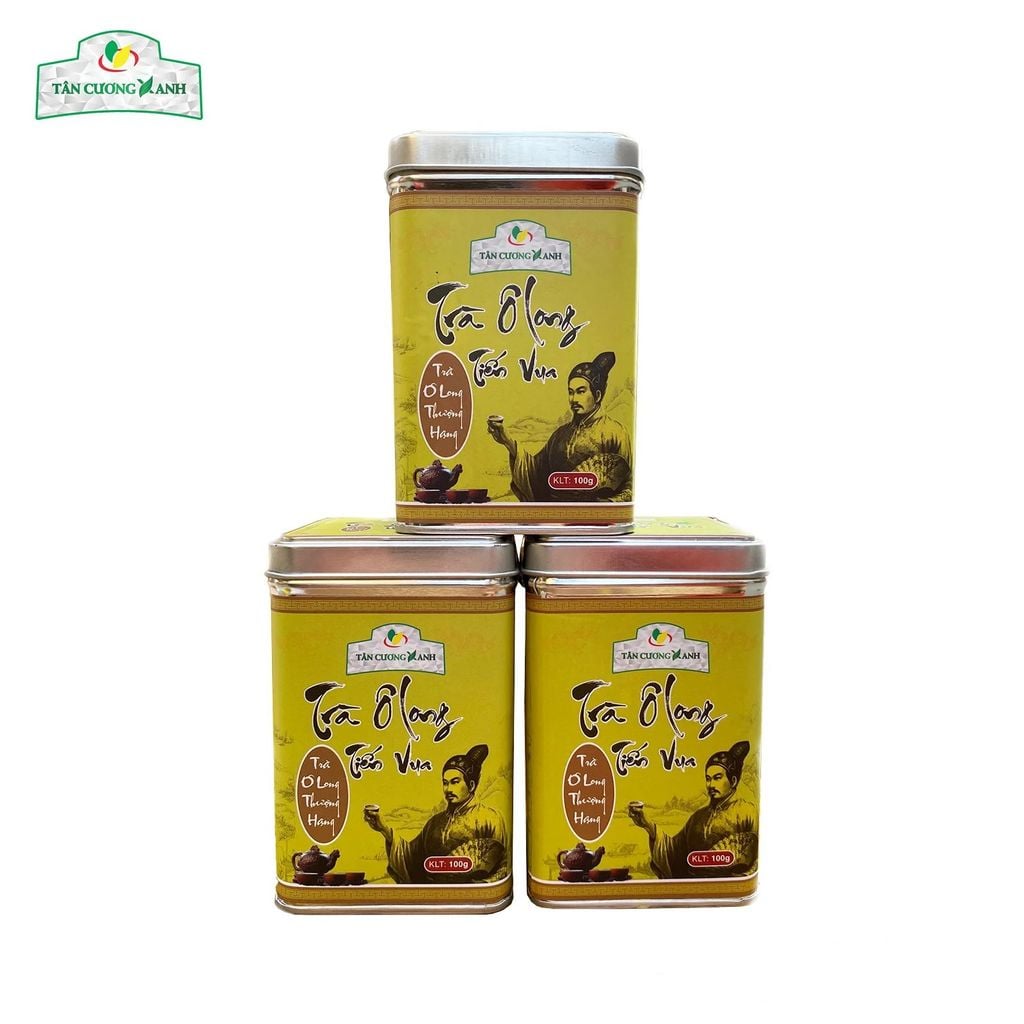 Trà Ô Long Tiến Vua 100gram - Hộp Thiếc