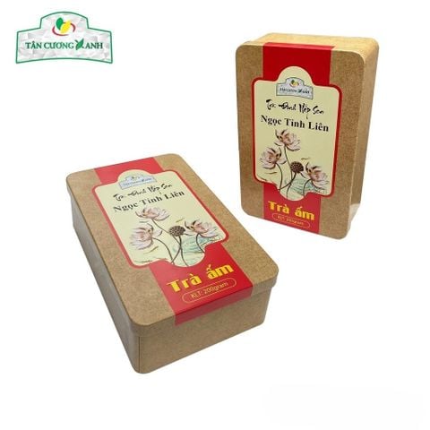Trà Đinh Ướp Sen Ngọc Tỉnh Liên 200gram - Trà Ấm