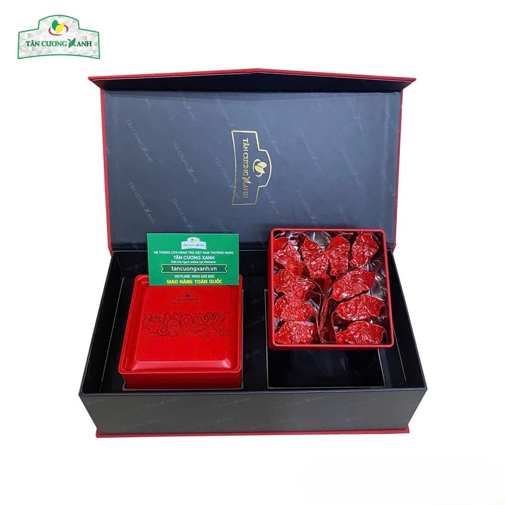 Trà Sen Ngọc Tỉnh Liên 200gram - Hộp Long Phượng