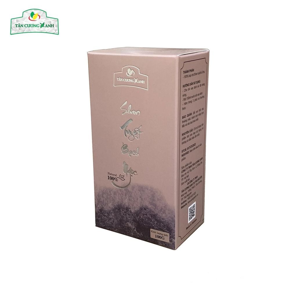 Hộp Trà Shan Tuyết Bạch Ngọc - 100gram