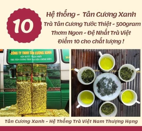 Trà Tân Cương Tước Thiệt 500g Hút Chân Không