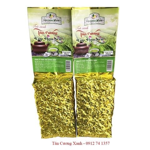 Trà Thái Nguyên Ướp Nhụy Sen Tây Hồ 200gram