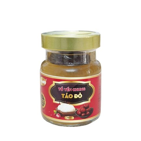 Hũ Yến Sào VinaRich Khánh Hòa Chưng Sẵn Táo Đỏ