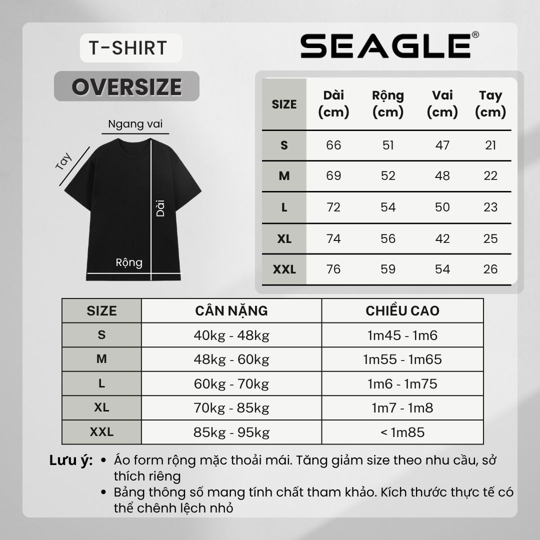  Áo thun Oversize Unisex Logo SG 