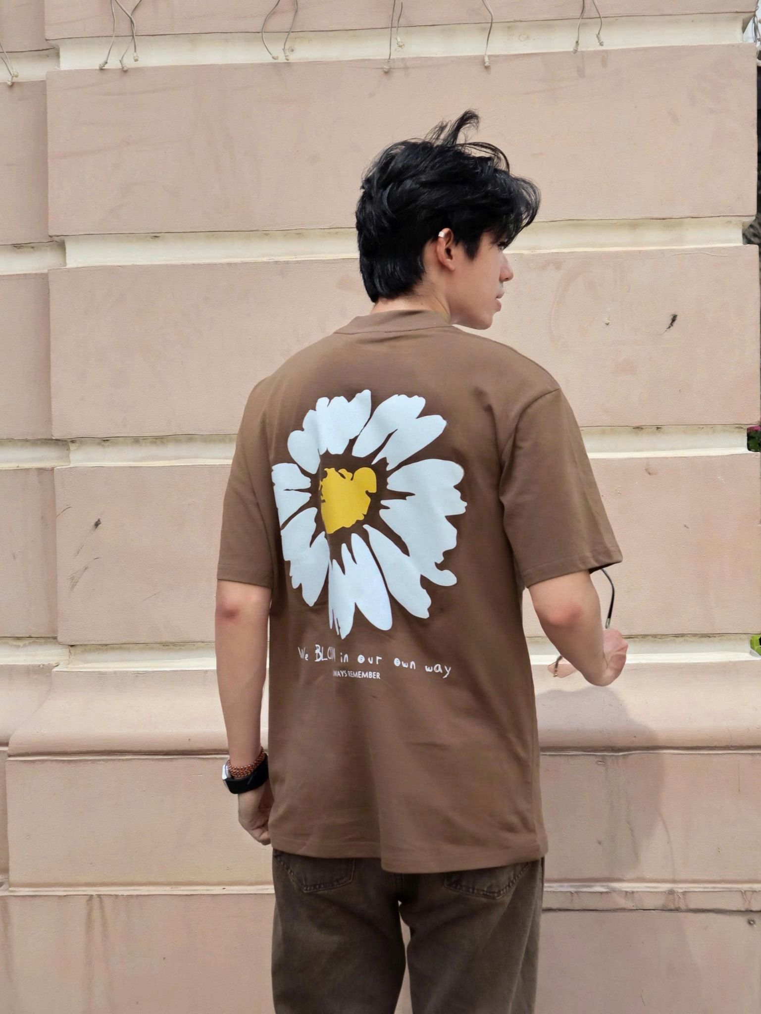  Áo thun Oversize Unisex In BLOOM Sắc Nét - TS010 