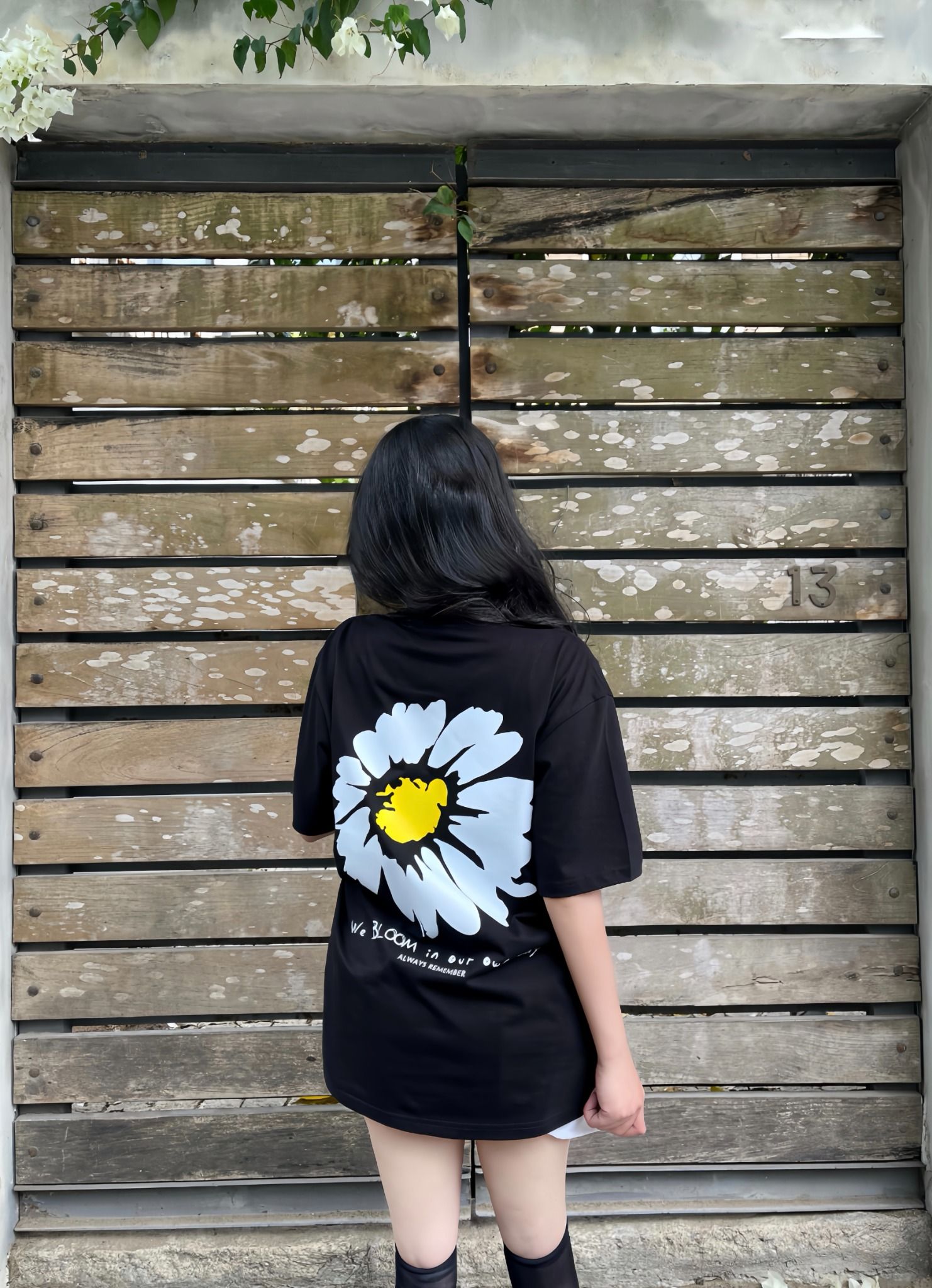  Áo thun Oversize Unisex In BLOOM Sắc Nét - TS010 