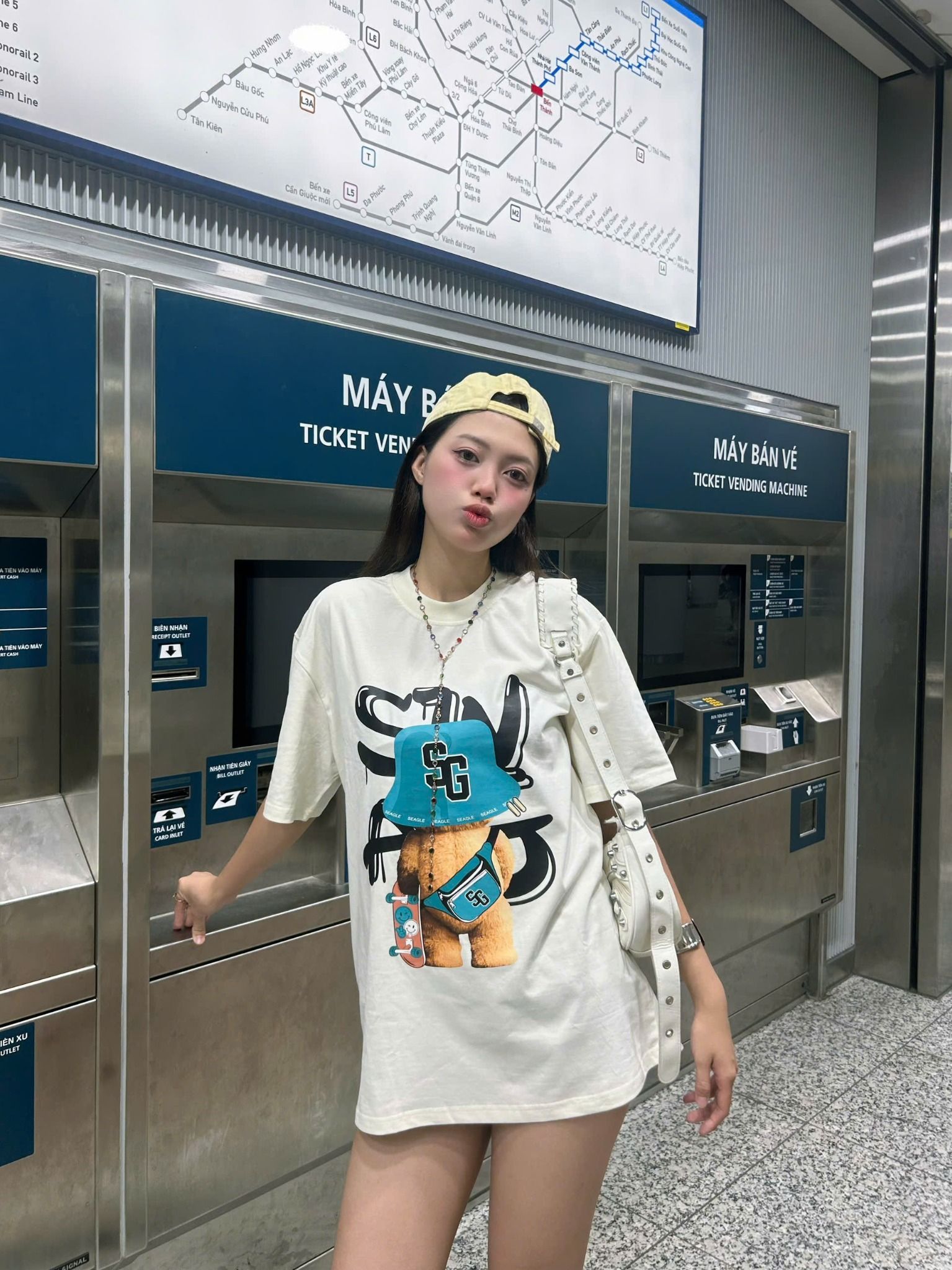  Áo thun Oversize Unisex COOL BEAR - TS011 