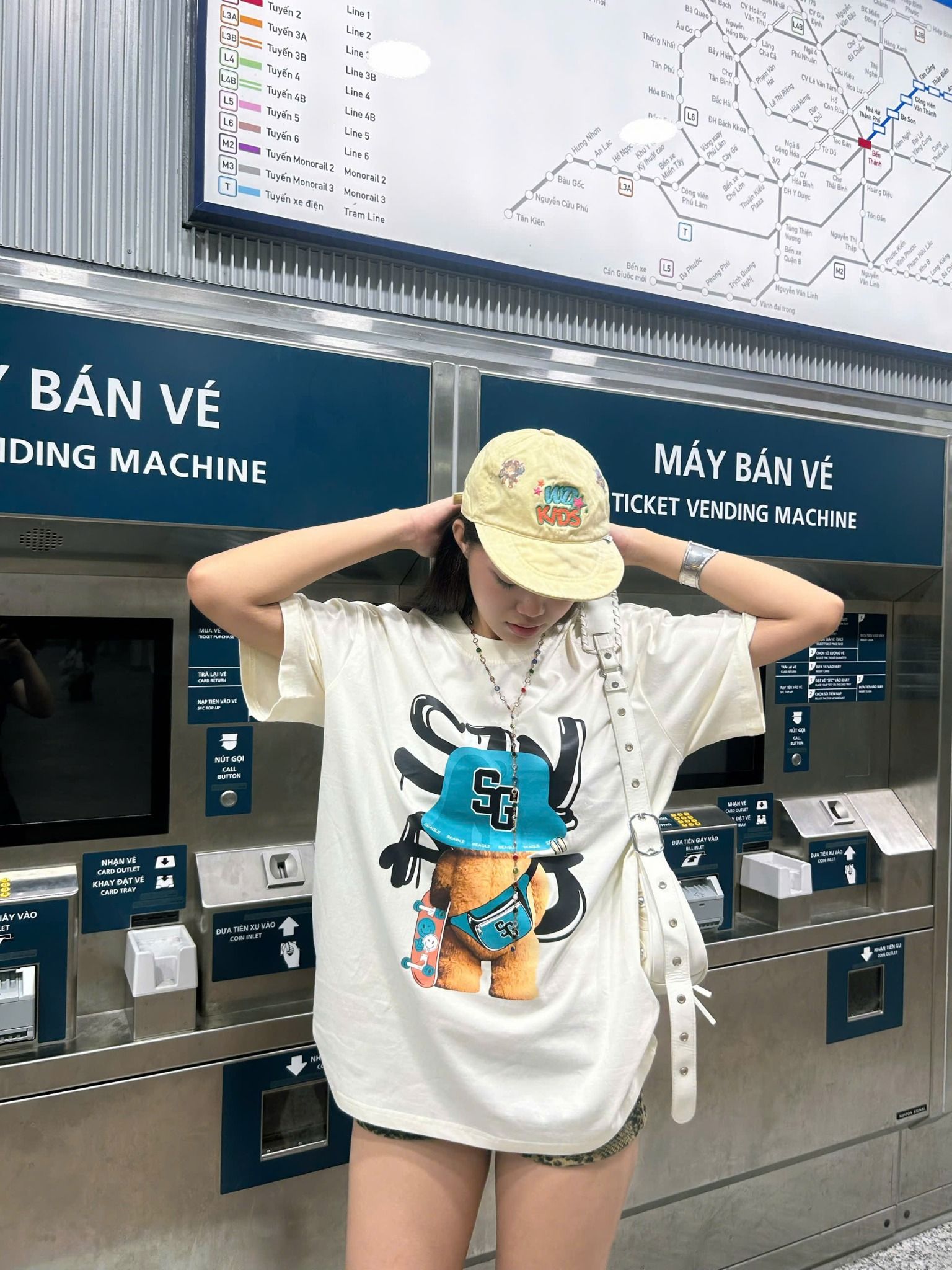  Áo thun Oversize Unisex COOL BEAR - TS011 