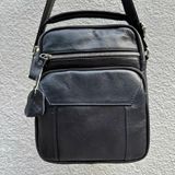  Túi nam đeo chéo da bò thật SB04 