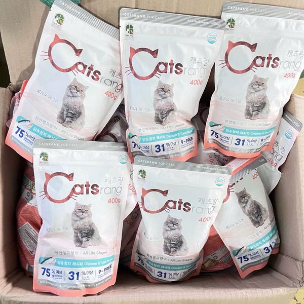Thức ăn mèo mọi lứa tuổi catsrang 400g